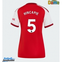 Arsenal Piero Hincapie #5 Hjemmedrakt Dame 2026-27 Kortermet